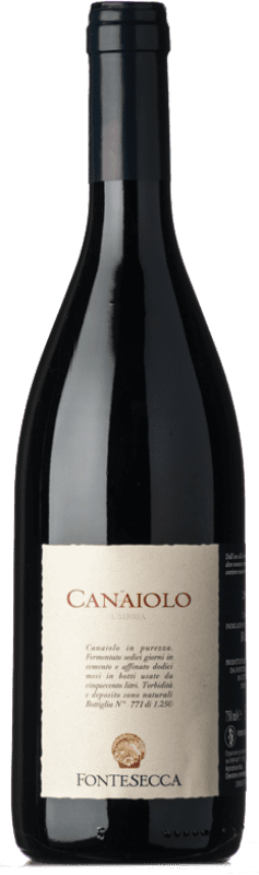 Envio grátis | Vinho tinto Fontesecca I.G.T. Umbria Úmbria Itália Canaiolo 75 cl