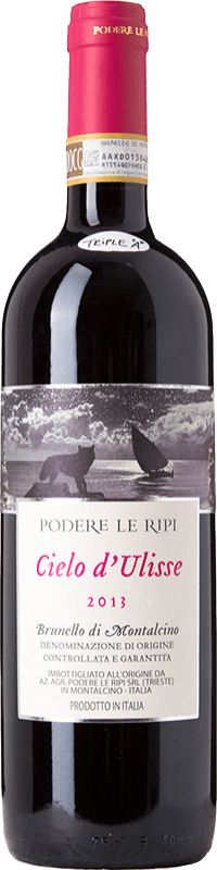 Spedizione Gratuita | Vino rosso Le Ripi Cielo d'Ulisse D.O.C.G. Brunello di Montalcino Toscana Italia Sangiovese 75 cl