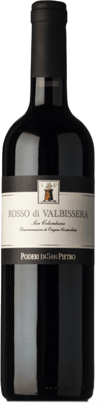 11,95 € | Red wine San Pietro Rosso di Valbissera D.O.C. Colombano al Lambro - San Colombano Lombardia Italy Barbera, Croatina, Rara 75 cl
