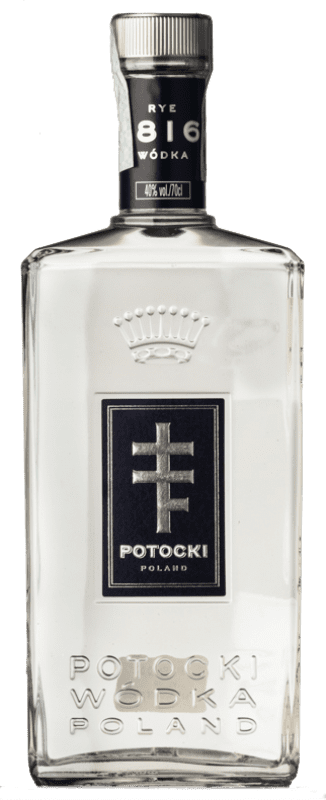 Free Shipping | Vodka Potocki Poland 70 cl