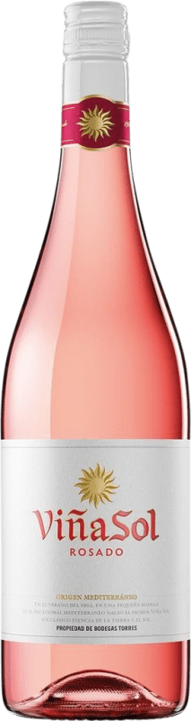 Free Shipping | Rosé wine Torres Viña Sol Rosado D.O. Catalunya Catalonia Spain Grenache, Carignan 75 cl