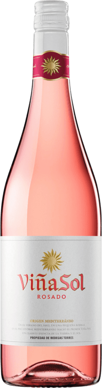 9,95 € Envío gratis | Vino rosado Torres Viña Sol Rosado D.O. Catalunya