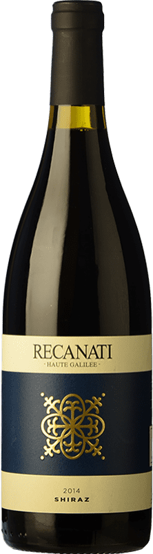 Free Shipping | Red wine Recanati Upper Galilee Shiraz Oak Israel Syrah 75 cl