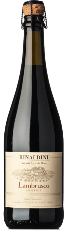 11,95 € | Roter Sekt Rinaldini Lambrusco Amabile Frizzante I.G.T. Emilia Romagna Emilia-Romagna Italien Lambrusco Maestri, Lambrusco Salamino, Ancellotta 75 cl