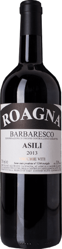 243,95 € Free Shipping | Red wine Roagna Asili Vecchie Viti D.O.C.G. Barbaresco Piemonte Italy Nebbiolo Bottle 75 cl