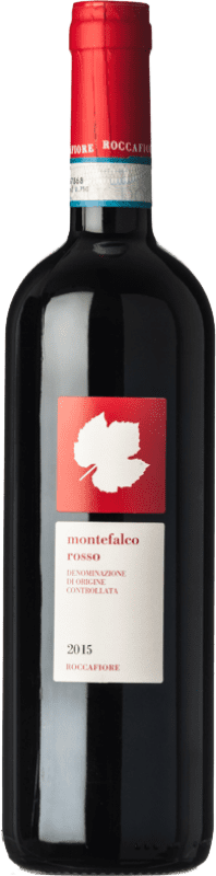 Бесплатная доставка | Красное вино Roccafiore Rosso D.O.C. Montefalco Umbria Италия Merlot, Cabernet Sauvignon, Sangiovese, Sagrantino 75 cl