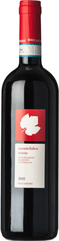Free Shipping | Red wine Roccafiore Rosso D.O.C. Montefalco Umbria Italy Merlot, Cabernet Sauvignon, Sangiovese, Sagrantino 75 cl