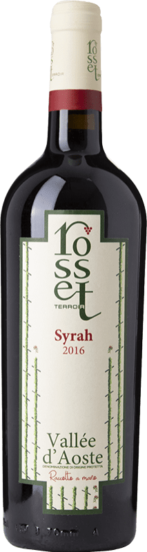 Free Shipping | Red wine Rosset D.O.C. Valle d'Aosta Valle d'Aosta Italy Syrah 75 cl