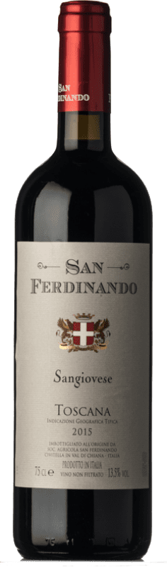 Бесплатная доставка | Красное вино San Ferdinando I.G.T. Toscana Тоскана Италия Sangiovese 75 cl