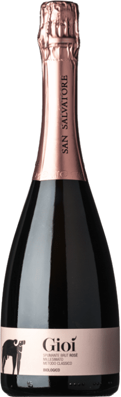 送料無料 | ロゼスパークリングワイン San Salvatore 1988 Metodo Classico Rosé Gioì Brut I.G.T. Campania カンパニア イタリア Aglianico 75 cl