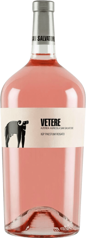 54,95 € | Vino rosado San Salvatore 1988 Rosato Vetere D.O.C. Paestum Campania Italia Aglianico Botella Magnum 1,5 L