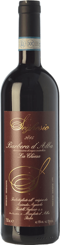 Free Shipping | Red wine Seghesio La Chiesa D.O.C. Barbera d'Alba Piemonte Italy Barbera 75 cl