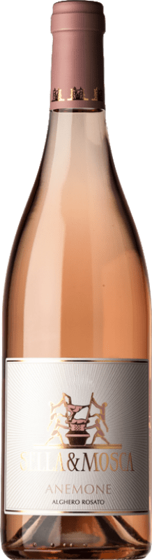 15,95 € Free Shipping | Rosé wine Sella e Mosca Rosato Anemone D.O.C. Alghero Sardegna Italy Sangiovese, Cannonau Bottle 75 cl