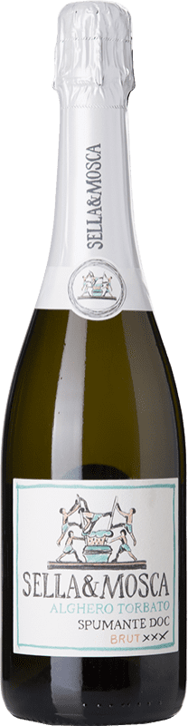 14,95 € | 白起泡酒 Sella e Mosca 香槟 D.O.C. Alghero 撒丁岛 意大利 75 cl