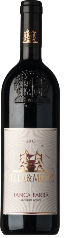 23,95 € Free Shipping | Red wine Sella e Mosca Rosso Tanca Farrà D.O.C. Alghero Sardegna Italy Cabernet Sauvignon Bottle 75 cl