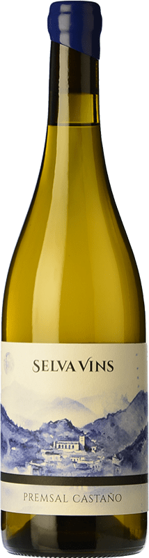 Free Shipping | White wine Selva Castaño Aged I.G.P. Vi de la Terra de Mallorca Majorca Spain Premsal 75 cl