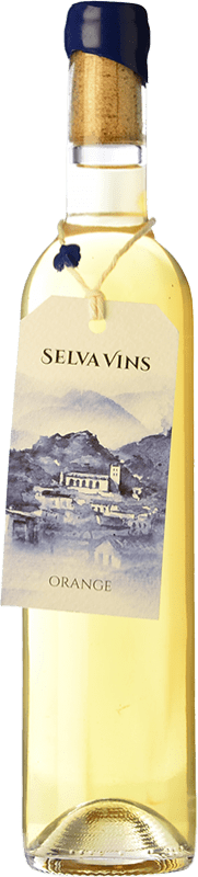 Free Shipping | White wine Selva Orange Aged I.G.P. Vi de la Terra de Mallorca Majorca Spain Macabeo, Premsal Medium Bottle 50 cl