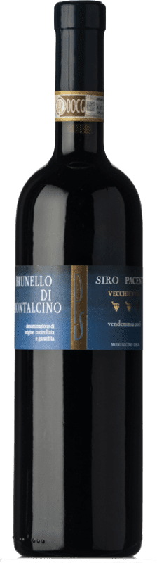 Бесплатная доставка | Красное вино Siro Pacenti Vecchie Vigne D.O.C.G. Brunello di Montalcino Тоскана Италия Sangiovese 75 cl