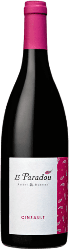 Free Shipping | Red wine Le Paradou Rouge Provence Italy Cinsault 75 cl