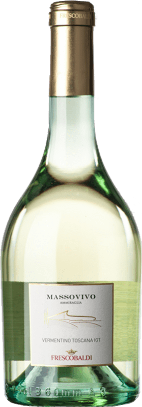11,95 € | White wine Marchesi de' Frescobaldi Tenuta Ammiraglia Massovivo I.G.T. Toscana Tuscany Italy Vermentino 75 cl