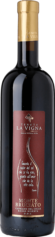 Spedizione Gratuita | Vino rosso La Vigna Montebruciato Riserva D.O.C. Capriano del Colle lombardia Italia Merlot, Sangiovese, Marzemino 75 cl