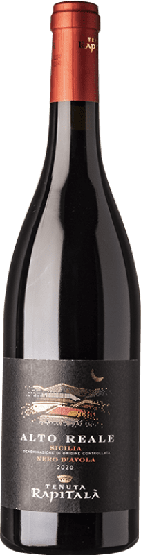 17,95 € Free Shipping | Red wine Rapitalà Alto Nero D.O.C. Sicilia Sicily Italy Nero d'Avola Bottle 75 cl