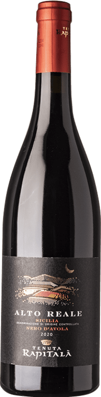 Бесплатная доставка | Красное вино Rapitalà Alto Nero D.O.C. Sicilia Сицилия Италия Nero d'Avola 75 cl