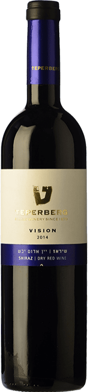 Free Shipping | Red wine Teperberg Vision Shiraz Oak Israel Syrah 75 cl