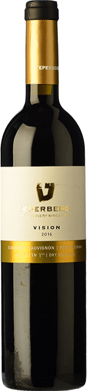 Envio grátis | Vinho tinto Teperberg Vision Cabernet Sauvignon & Petite Sirah Jovem Israel Syrah, Cabernet Sauvignon 75 cl