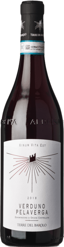 Free Shipping | Red wine Terre del Barolo D.O.C. Verduno Pelaverga Piemonte Italy Pelaverga 75 cl