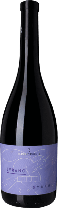 Бесплатная доставка | Красное вино Terre di Bruca Syrano D.O.C. Sicilia Сицилия Италия Syrah 75 cl