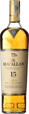 威士忌单一麦芽威士忌 Macallan Triple Cask 15 70 cl