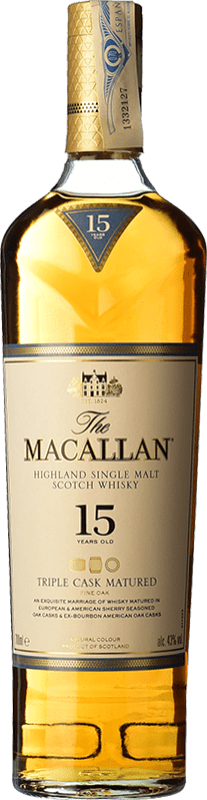 497,95 € 送料無料 | シングルモルトウイスキー Macallan Triple Cask — トリプルカスク 15 年