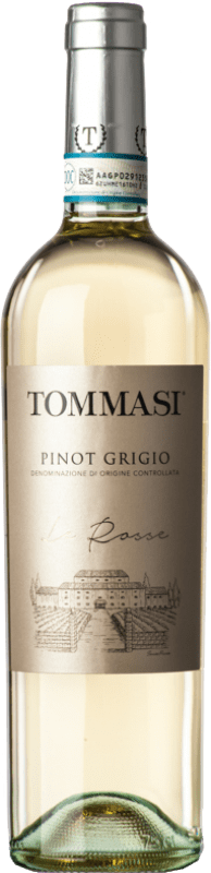 10,95 € | White wine Tommasi Le Rosse I.G.T. Delle Venezie Veneto Italy Pinot Grey Bottle 75 cl