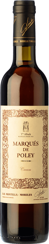 Free Shipping | Fortified wine Toro Albalá Marqués de Poley Cream D.O. Montilla-Moriles Andalusia Spain Pedro Ximénez Medium Bottle 50 cl