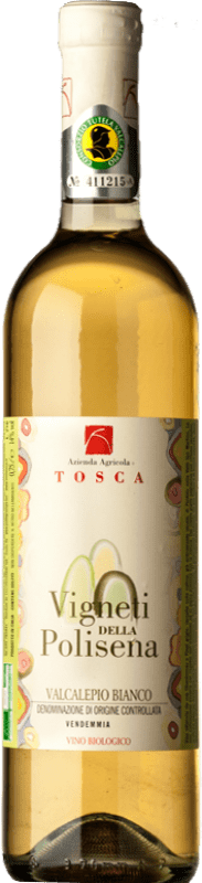 Free Shipping | White wine Tosca Vigneti della Polisena D.O.C. Valcalepio Lombardia Italy Chardonnay, Pinot Grey 75 cl