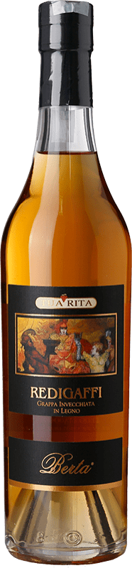 84,95 € Envio grátis | Aguardente Grappa Tua Rita Redigaffi I.G.T. Grappa Toscana Garrafa Medium 50 cl