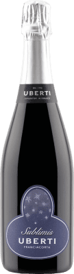 Kostenloser Versand | Weißer Sekt Uberti Dosaggio Zero Sublimis Brut Nature D.O.C.G. Franciacorta Lombardei Italien Chardonnay 75 cl Uberti Dosaggio Zero Sublimis Chardonnay Brut Nature Franciacorta 75 cl