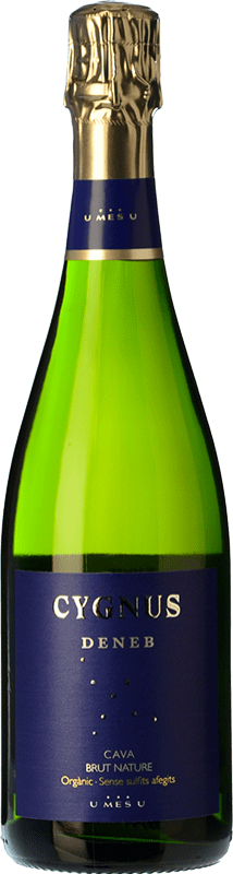 Envoi gratuit | Blanc mousseux U Més U Cygnus sin Sulfitos Añadidos Brut Nature Réserve D.O. Cava Espagne Xarel·lo 75 cl