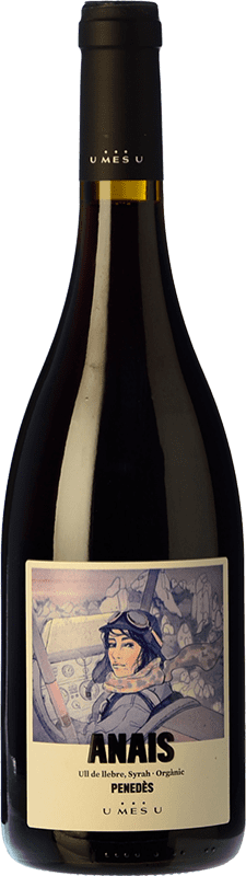 8,95 € | Красное вино U Més U Anais Negre Дуб D.O. Penedès Каталония Испания Tempranillo, Syrah 75 cl