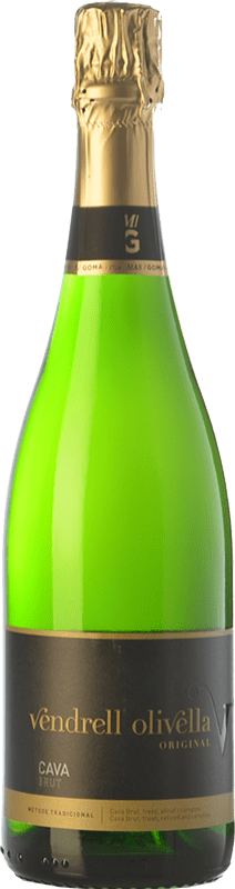 Envio grátis | Espumante branco Vendrell Olivella Original Brut D.O. Cava Espanha Macabeo, Xarel·lo, Parellada 75 cl