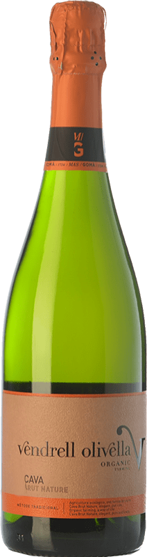 Envoi gratuit | Blanc mousseux Vendrell Olivella Organic Brut Nature D.O. Cava Espagne Macabeo, Xarel·lo, Parellada 75 cl