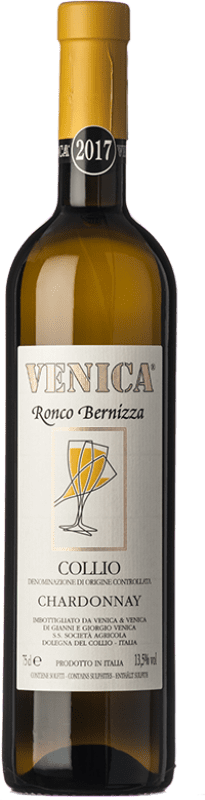 Envoi gratuit | Vin blanc Venica & Venica Ronco Bernizza D.O.C. Collio Goriziano-Collio Frioul-Vénétie Julienne Italie Chardonnay 75 cl