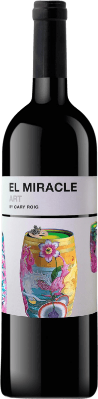 Free Shipping | Red wine Vicente Gandía El Miracle Art Aged D.O. Alicante Valencian Community Spain Tempranillo, Merlot, Syrah, Monastrell, Pinot Black 75 cl