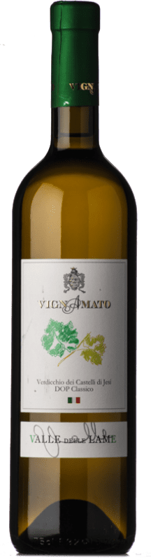 8,95 € | 白酒 Vignamato Valle delle Lame D.O.C. Verdicchio dei Castelli di Jesi 马尔凯 意大利 Verdicchio 75 cl