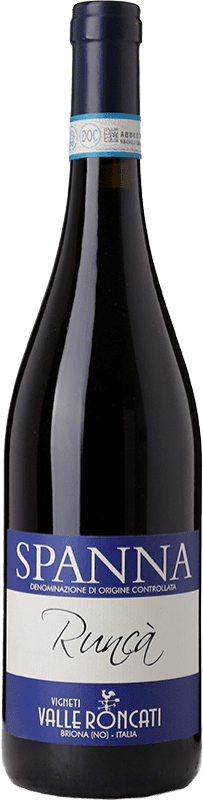 Kostenloser Versand | Rotwein Valle Roncati Spanna Runcà D.O.C. Colline Novaresi  Piemont Italien Nebbiolo 75 cl