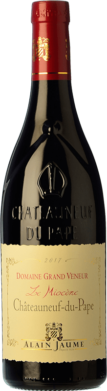 免费送货 | 红酒 Alain Jaume Grand Veneur La Miocène 岁 A.O.C. Châteauneuf-du-Pape 罗纳 法国 Syrah, Grenache, Mourvèdre 75 cl