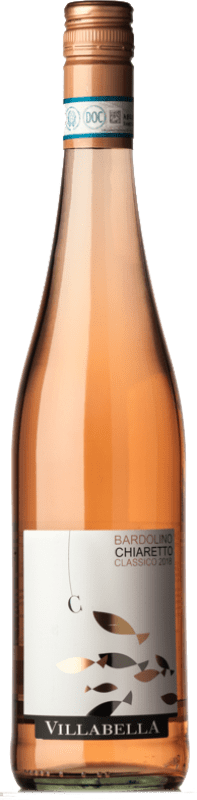 9,95 € | Rosé-Wein Villabella Chiaretto Jung D.O.C. Bardolino Venetien Italien Corvina, Rondinella 75 cl