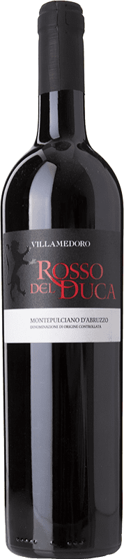 11,95 € | Red wine Villamedoro Rosso del Duca D.O.C. Montepulciano d'Abruzzo Abruzzo Italy Montepulciano 75 cl