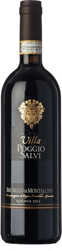 Бесплатная доставка | Красное вино Poggio Salvi Резерв D.O.C.G. Brunello di Montalcino Тоскана Италия Sangiovese 75 cl